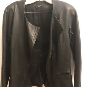 Theory, softer leather (lamb skin) jacket